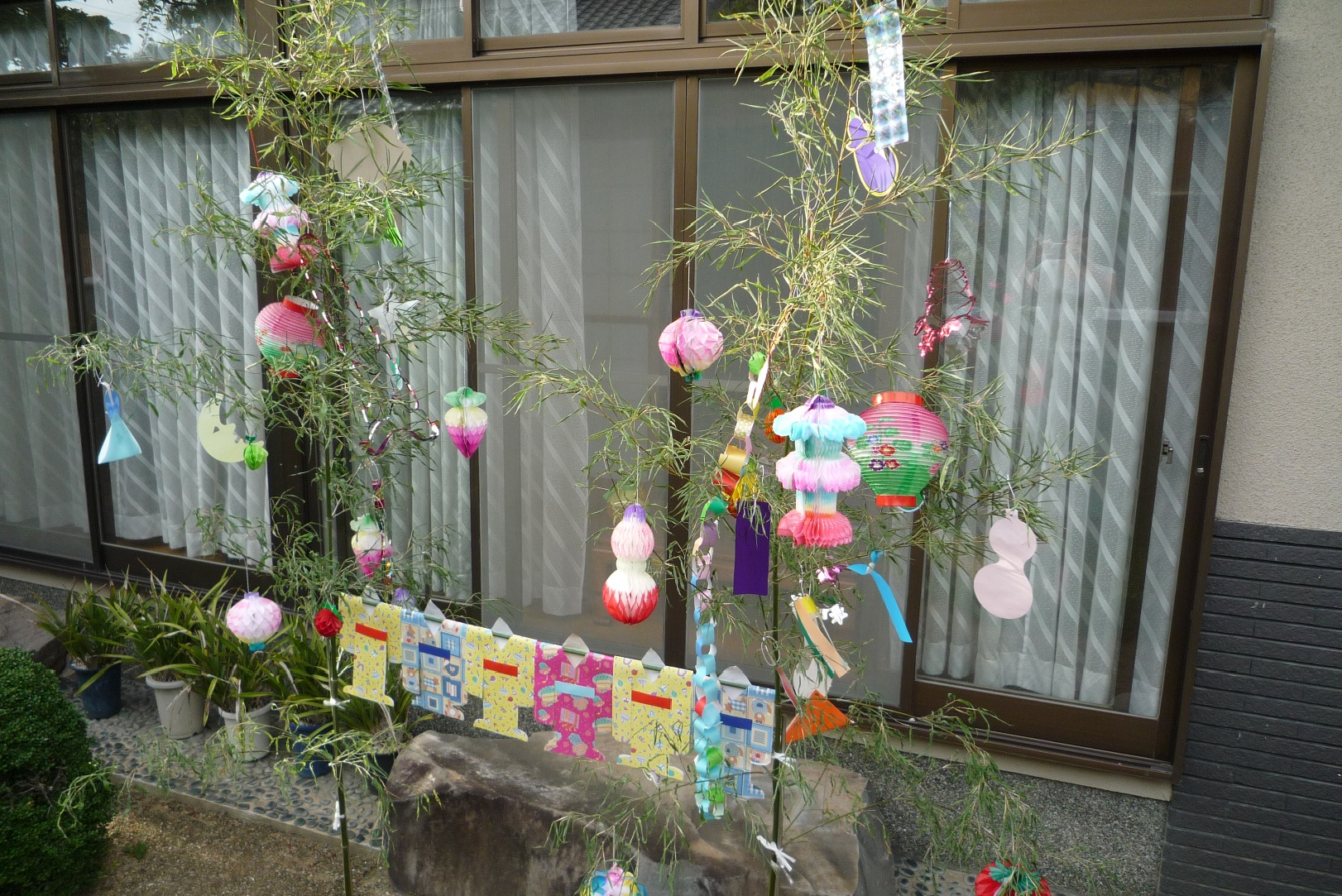 宇佐崎の七夕飾り